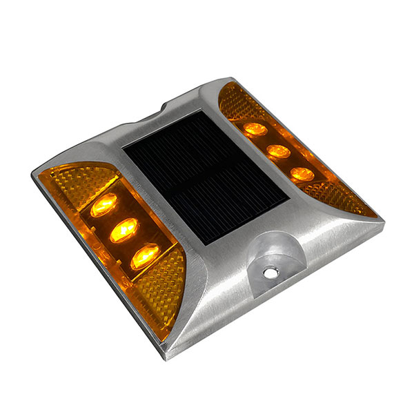 White Solar Cat Eyes Supplier Synchronized Road Stud