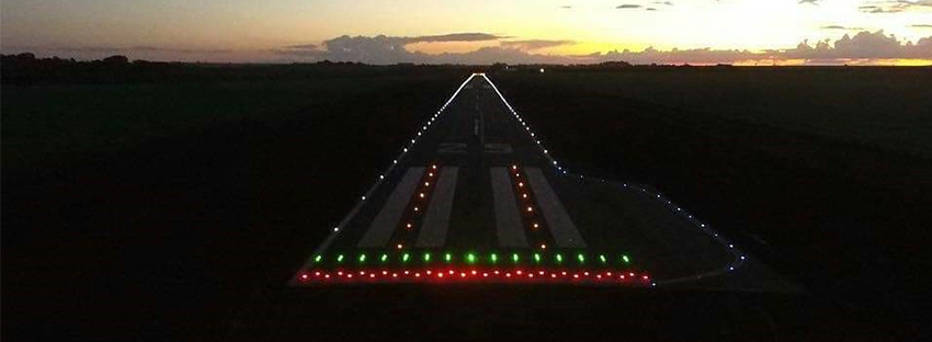 Application of Solar Cat Eyes Markers In Brazil Airport-1
