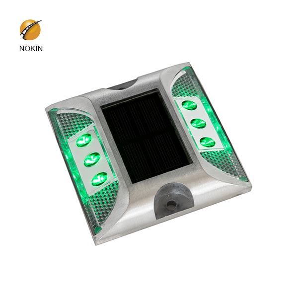NOKIN 6 LEDs Aluminium Solar Cat Eyes NK-RS-D1