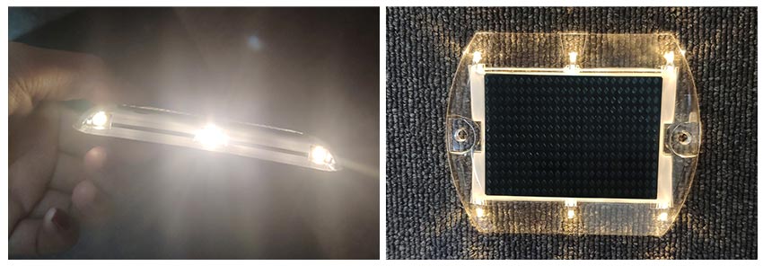 NOKIN Ultra Thin Solar Powered LED Cat Eyes