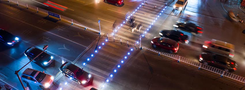Aluminium Solar LED Powered Cat Eyes In China